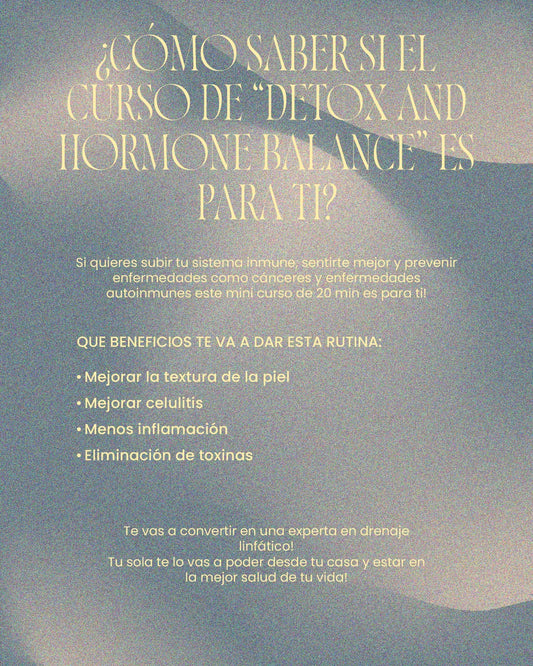 Body Detox & Hormone Balance