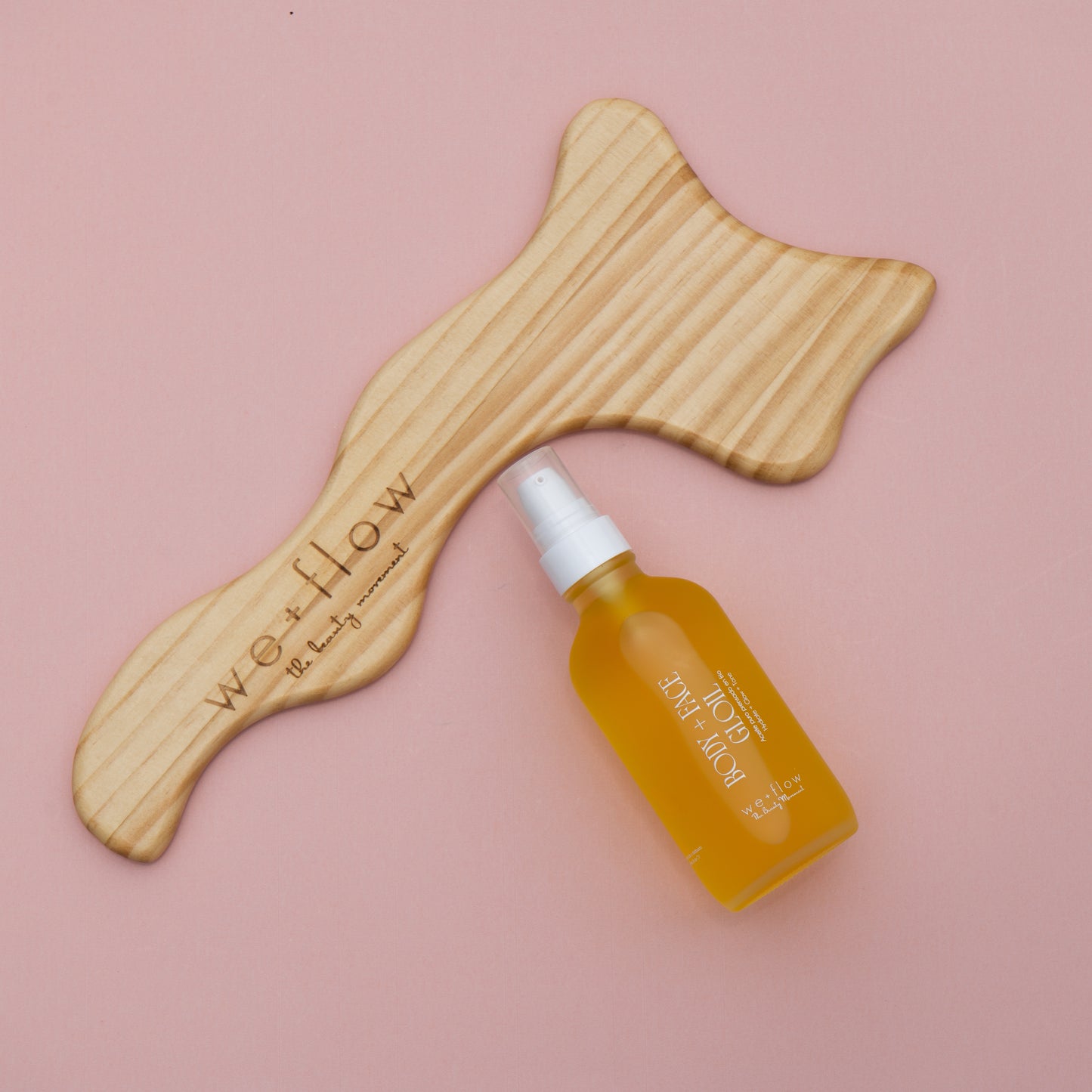 Kit Gua Sha Corporal + Aceite Hidratante "Body Gloil"