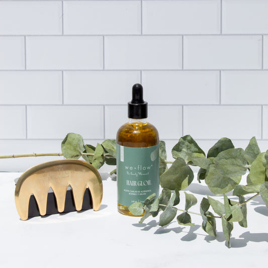 KIT CAPILAR Peine de Kansa + Aceite Capilar Fortalecedor