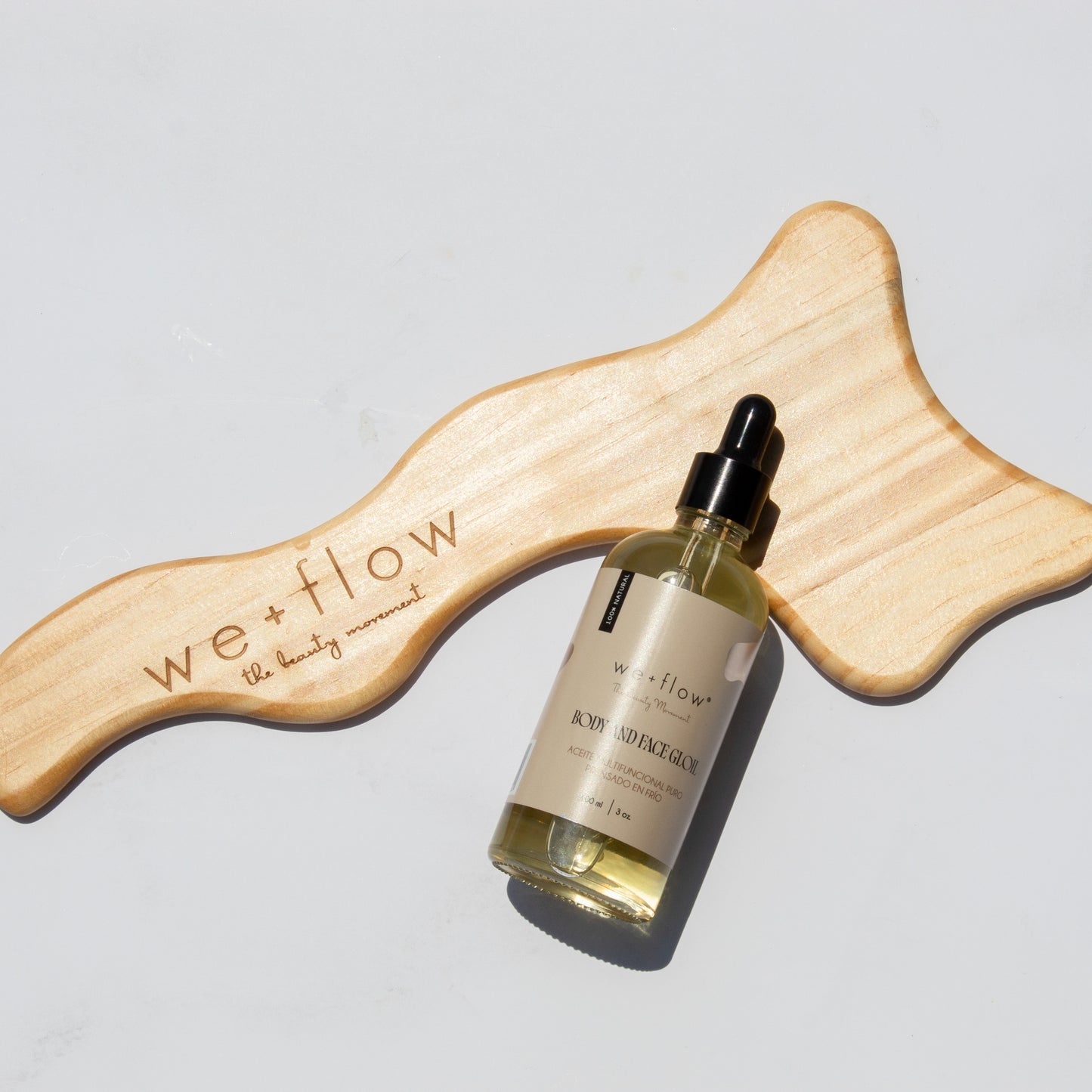 Kit Gua Sha Corporal + Aceite Hidratante "Body Gloil"